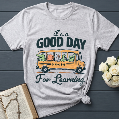 It's A Good Day School Bus For Learning 01