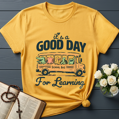 It's A Good Day School Bus For Learning 01