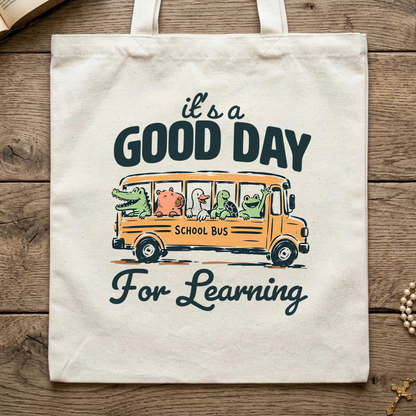 It's A Good Day School Bus For Learning 01