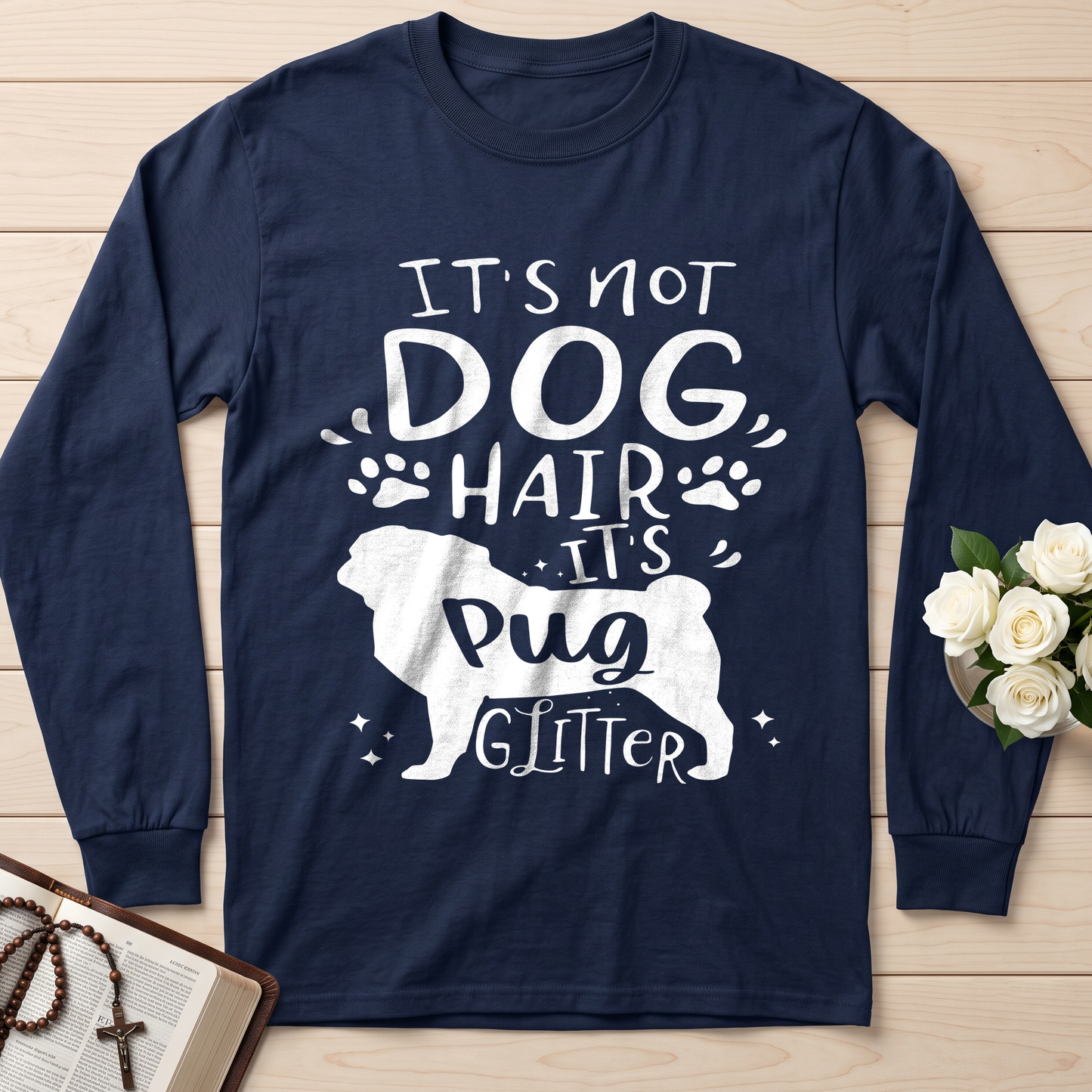 It's Not Dog Hair It's Pug Glitter 01