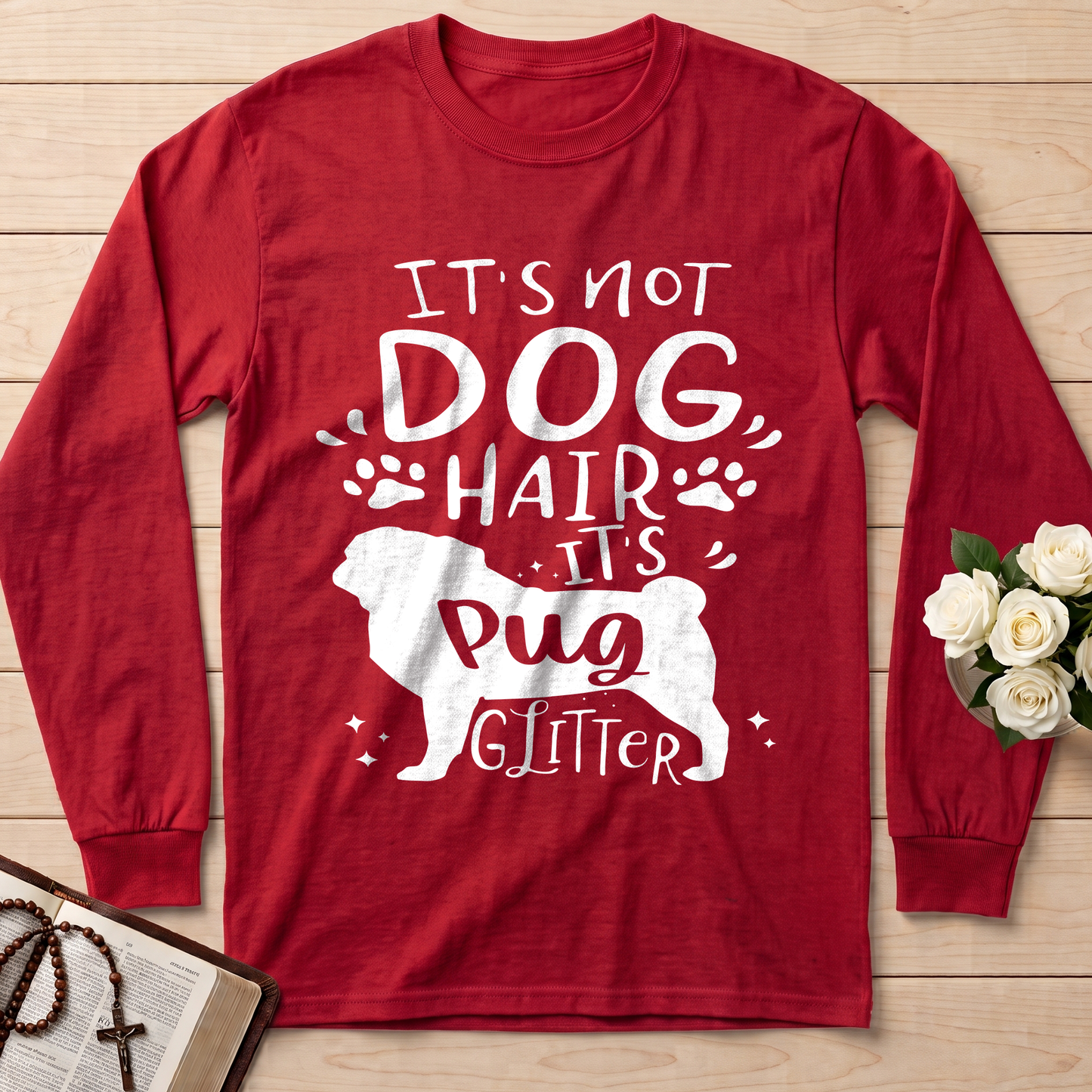 It's Not Dog Hair It's Pug Glitter 01