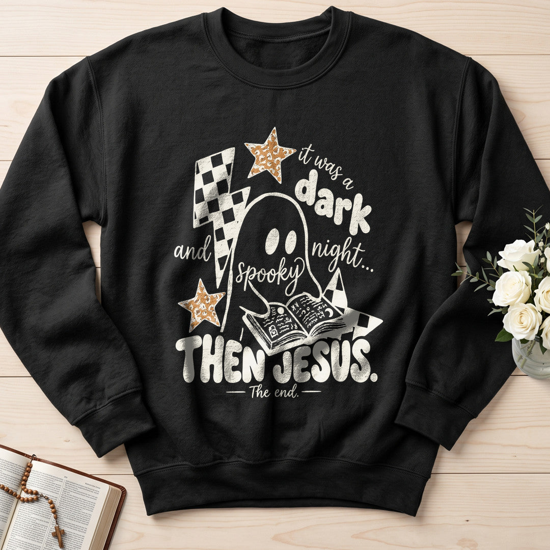 It Was A Dark Night And Spooky Then Jesus The End 01