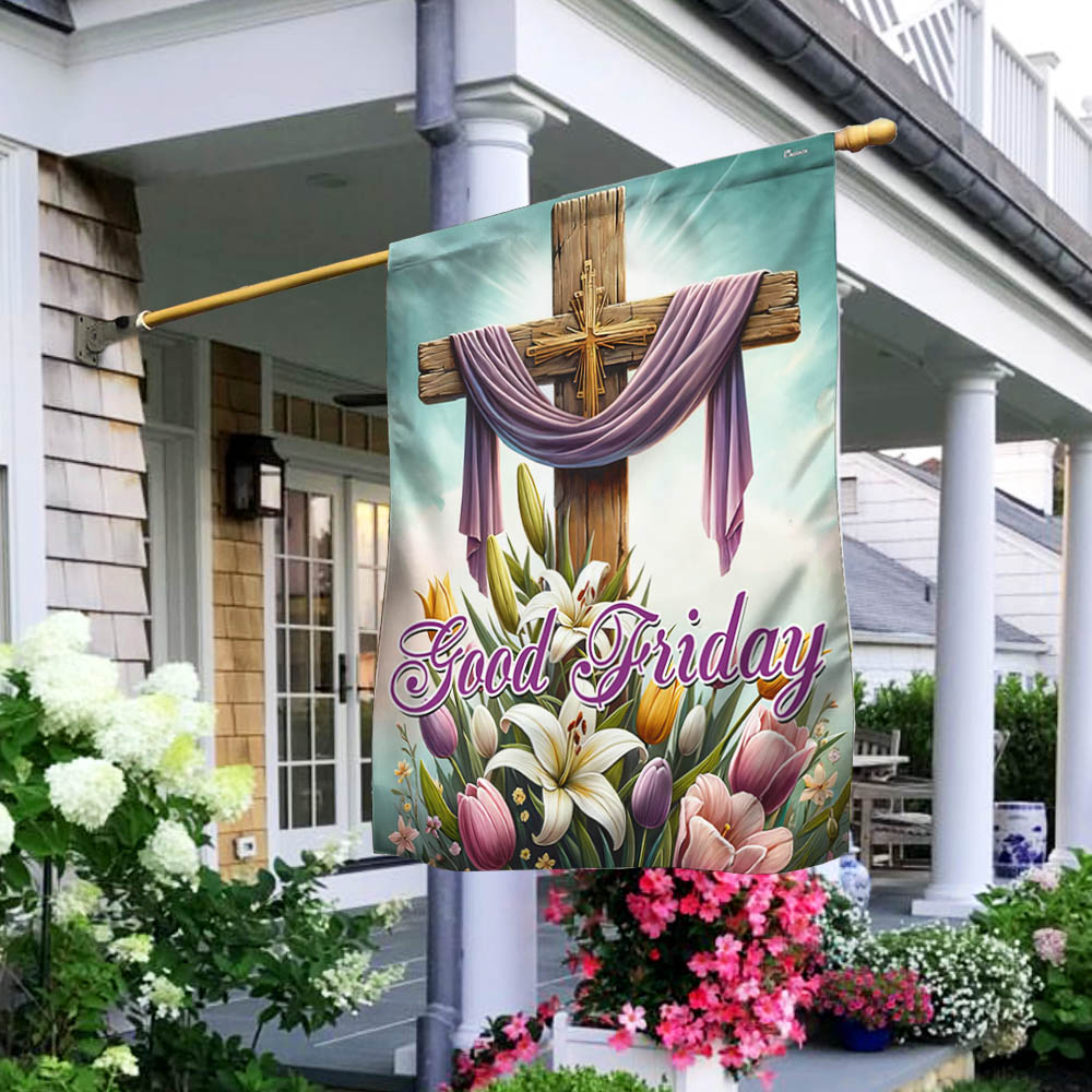 FLAGWIX  Easter Christian Cross Good Friday Flag