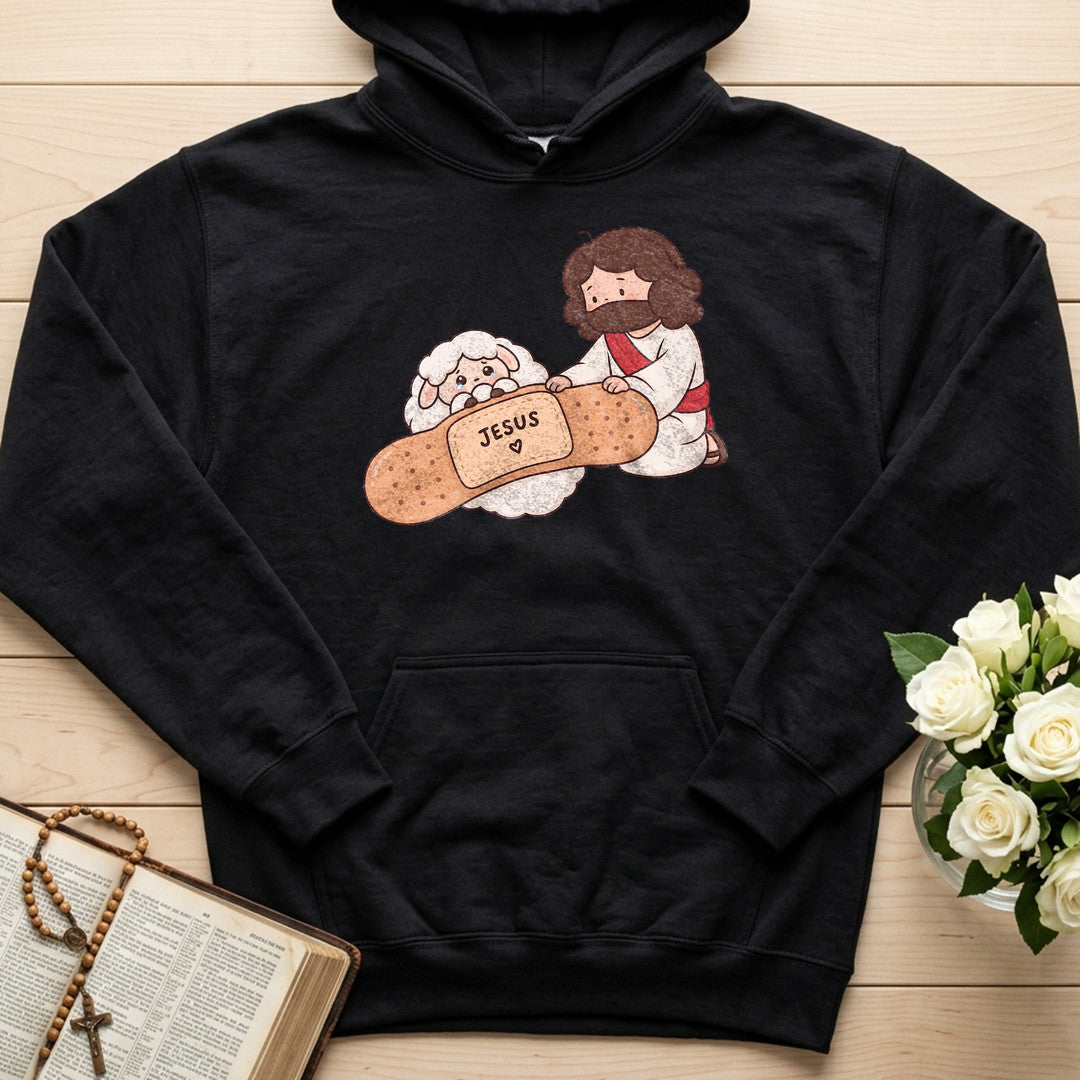 Jesus And Sheep 03