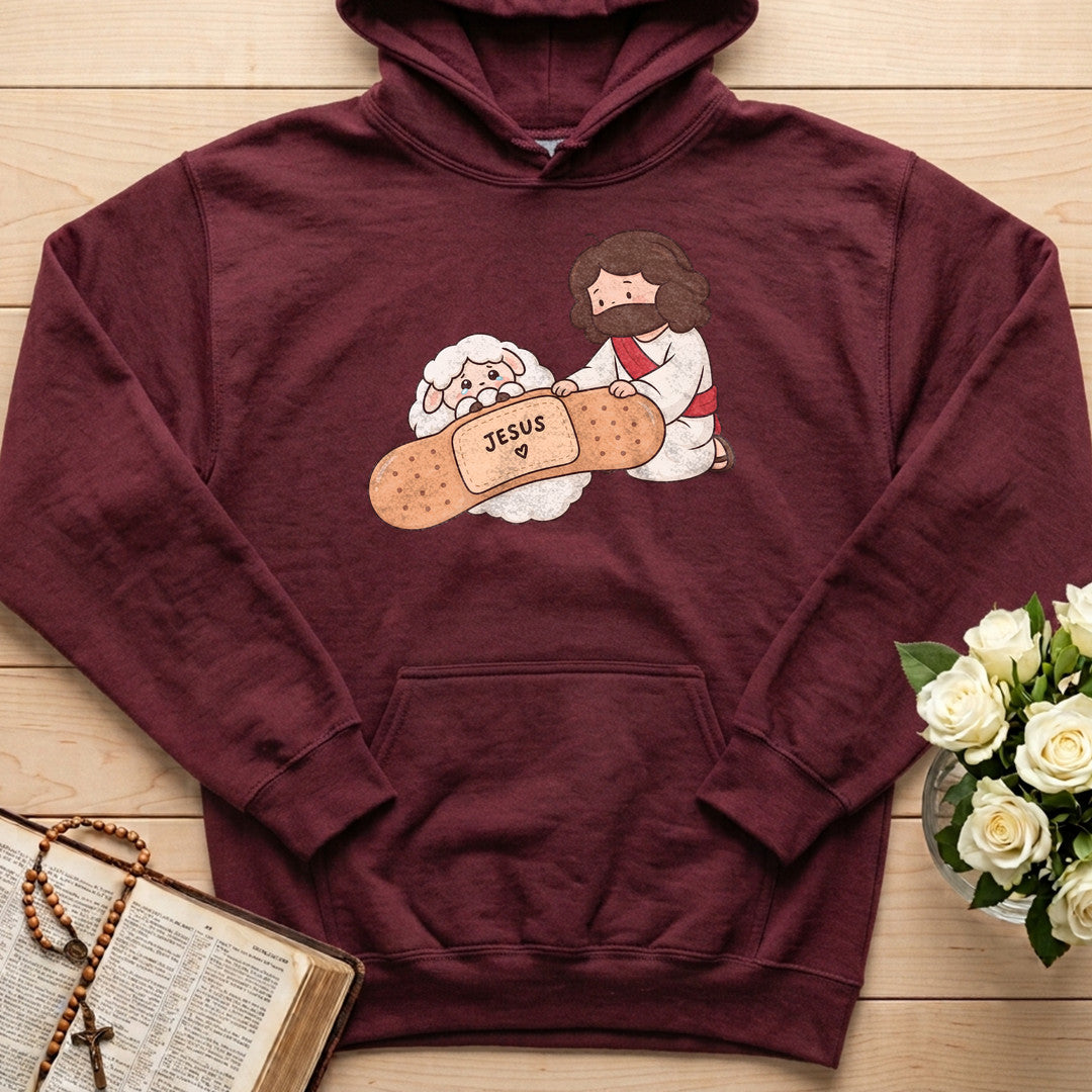 Jesus And Sheep 03