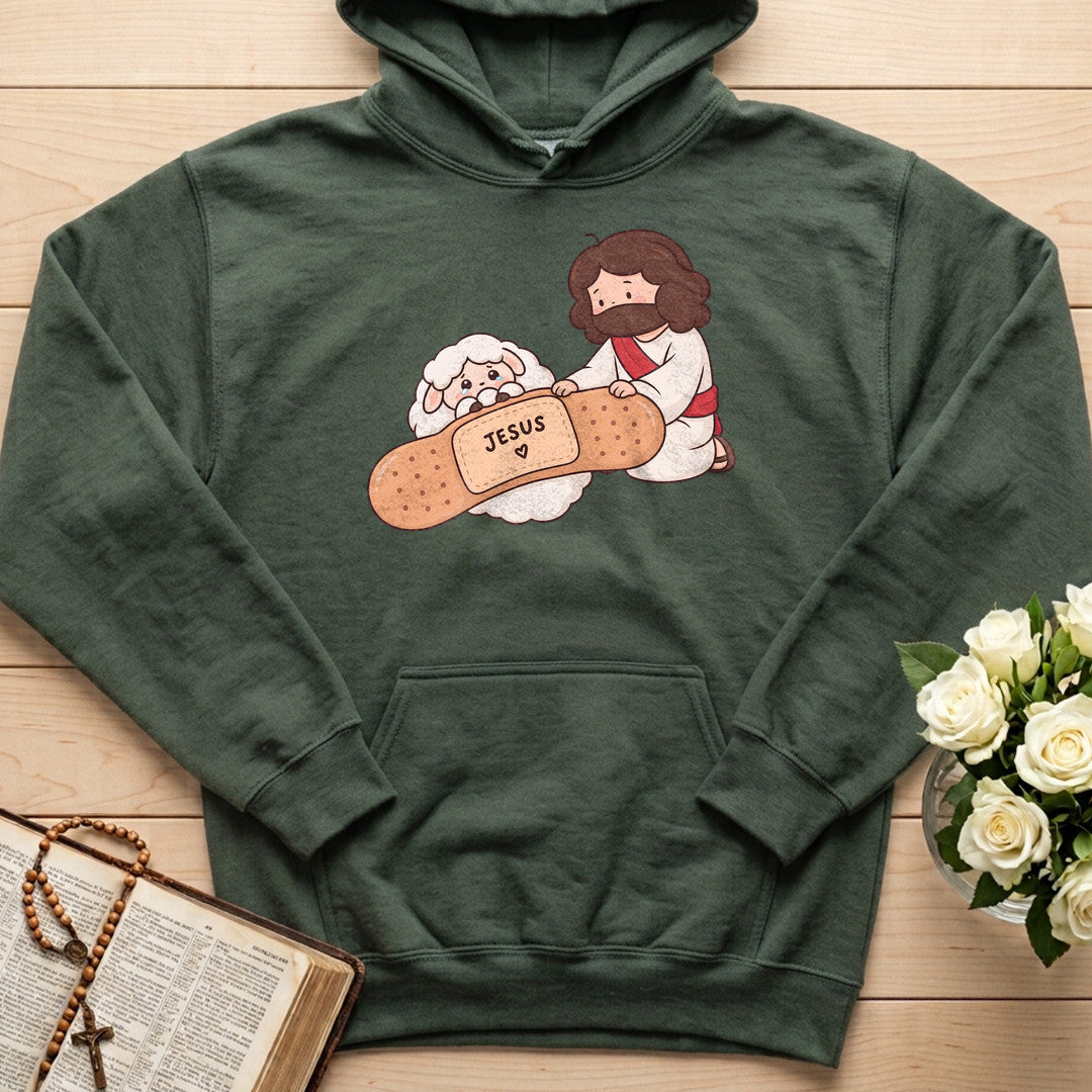 Jesus And Sheep 03