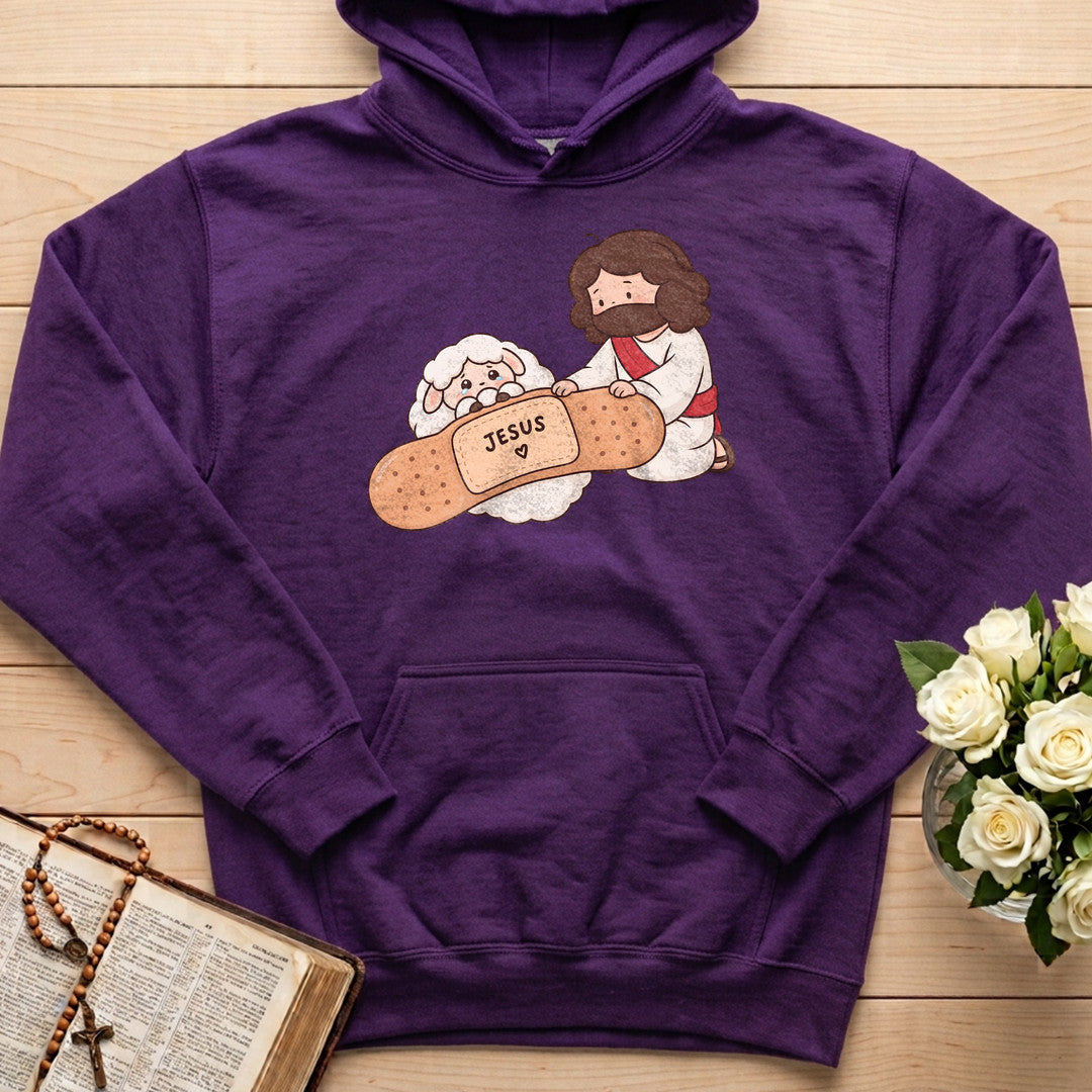Jesus And Sheep 03
