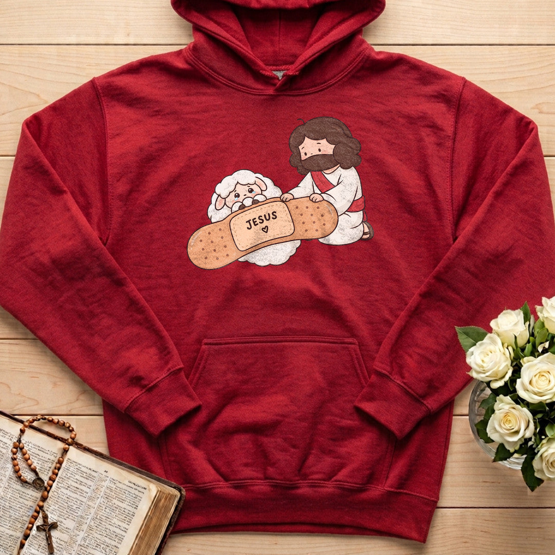 Jesus And Sheep 03