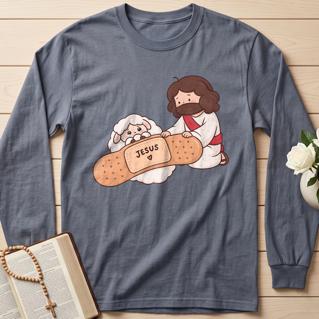 Jesus And Sheep 03