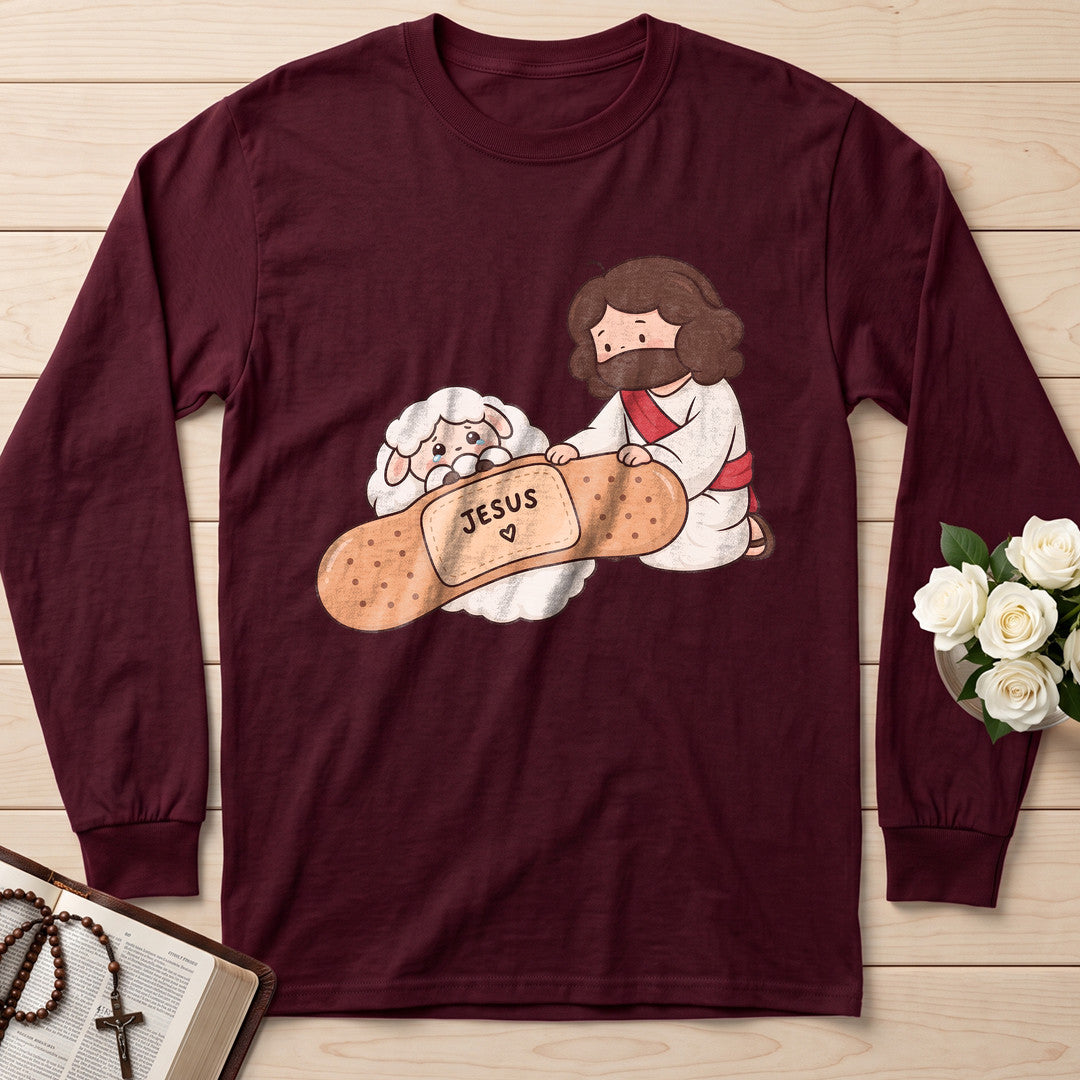 Jesus And Sheep 03