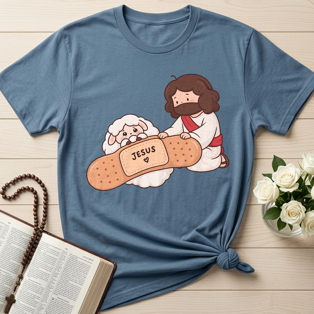 Jesus And Sheep 03
