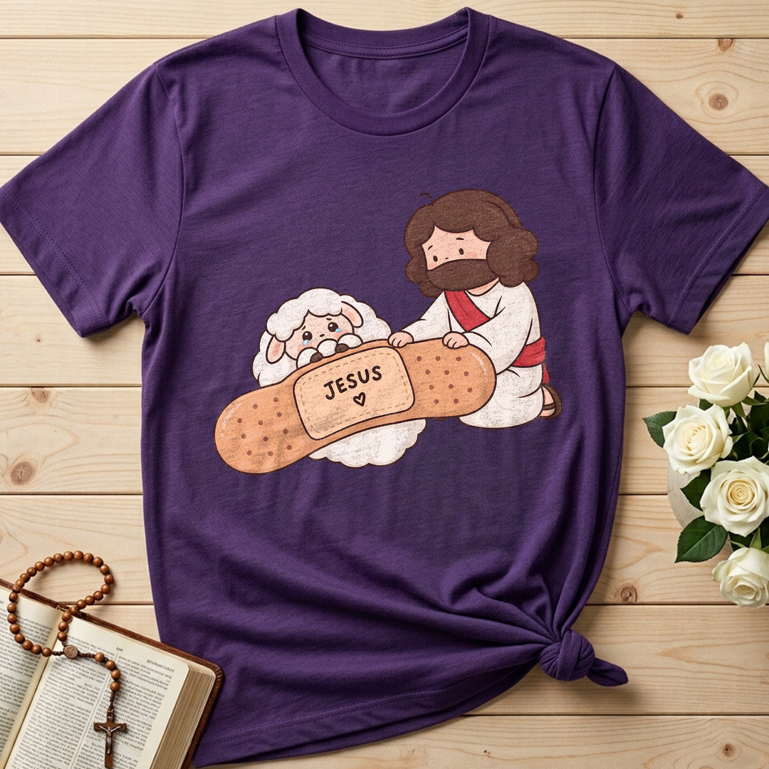 Jesus And Sheep 03