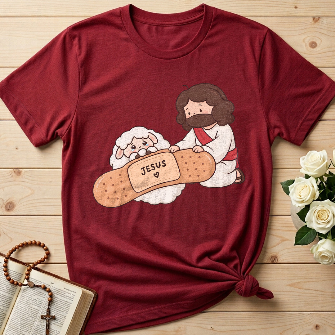 Jesus And Sheep 03
