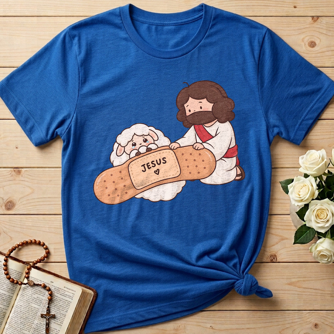 Jesus And Sheep 03