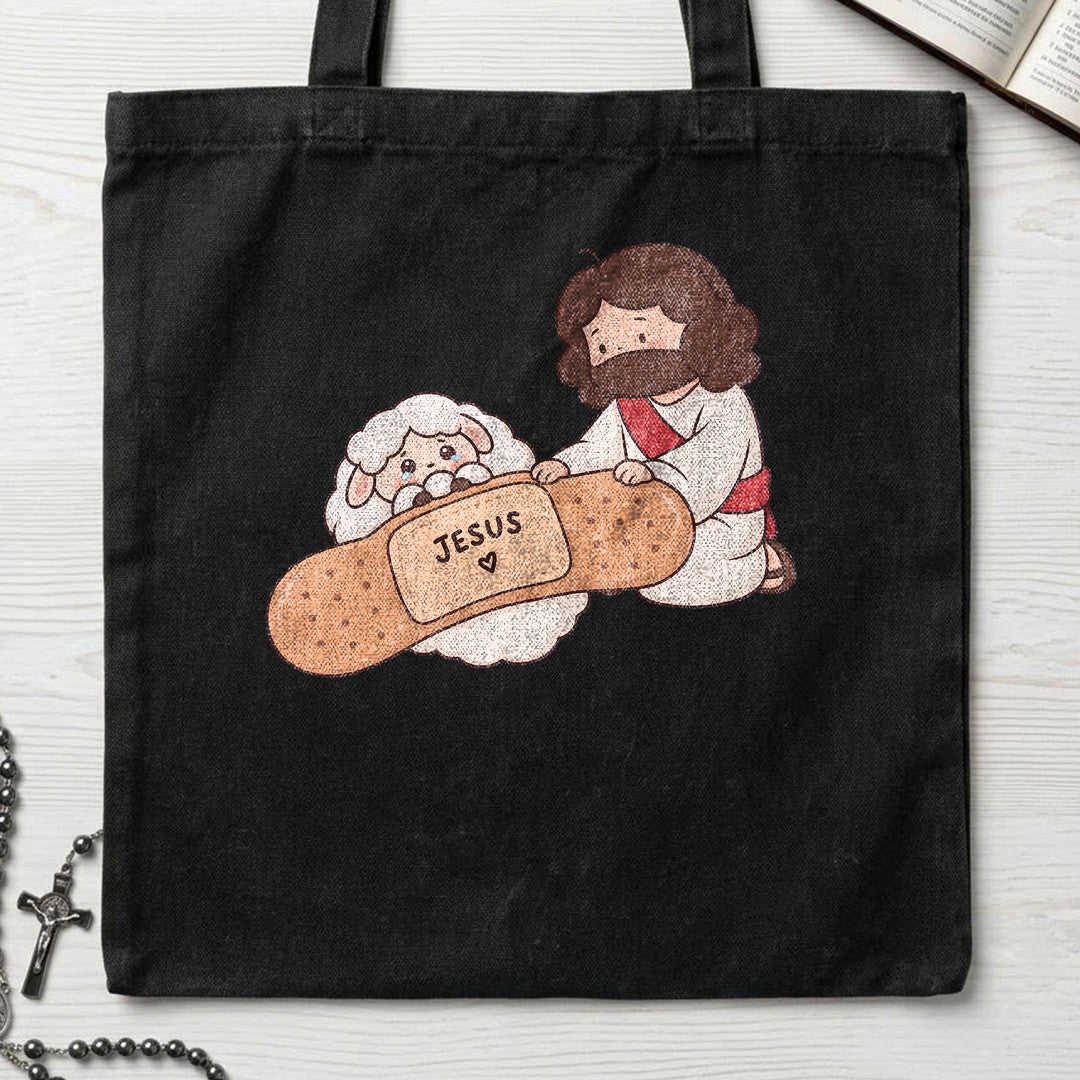 Jesus And Sheep 03