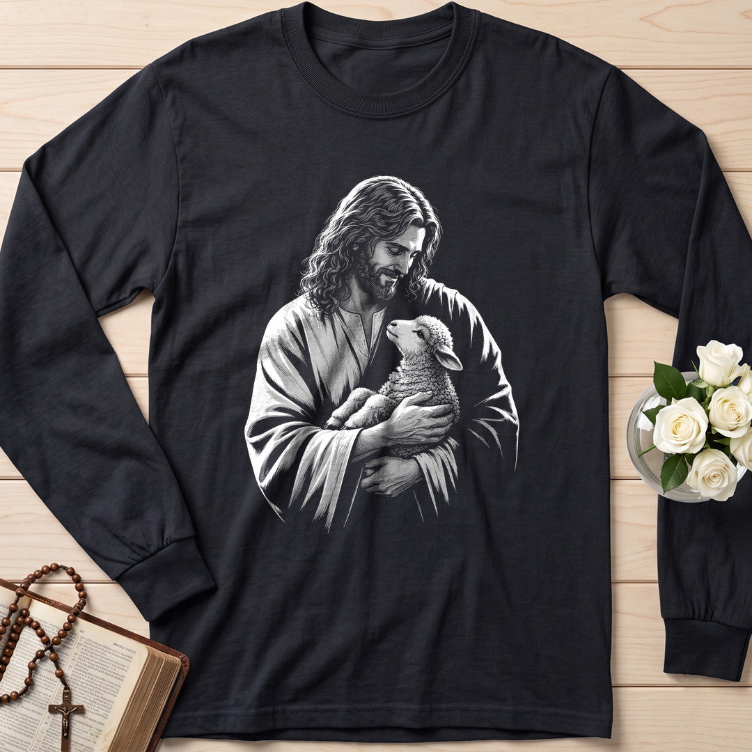 Jesus And Sheep 04