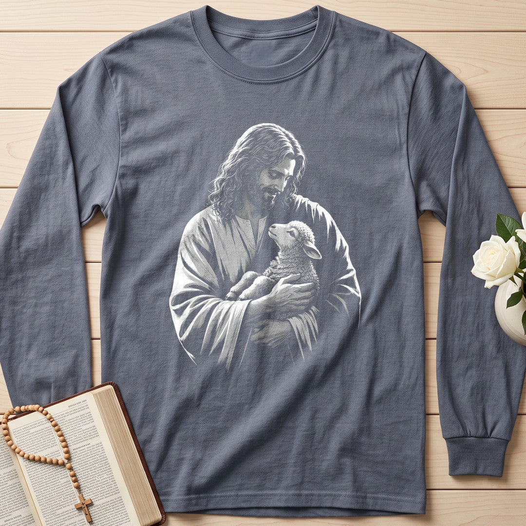 Jesus And Sheep 04