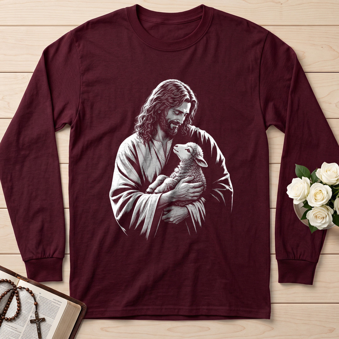 Jesus And Sheep 04