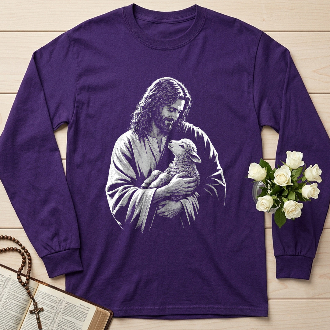 Jesus And Sheep 04