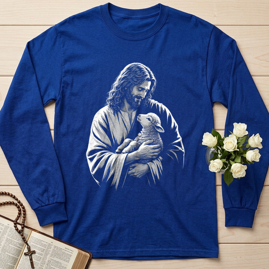 Jesus And Sheep 04