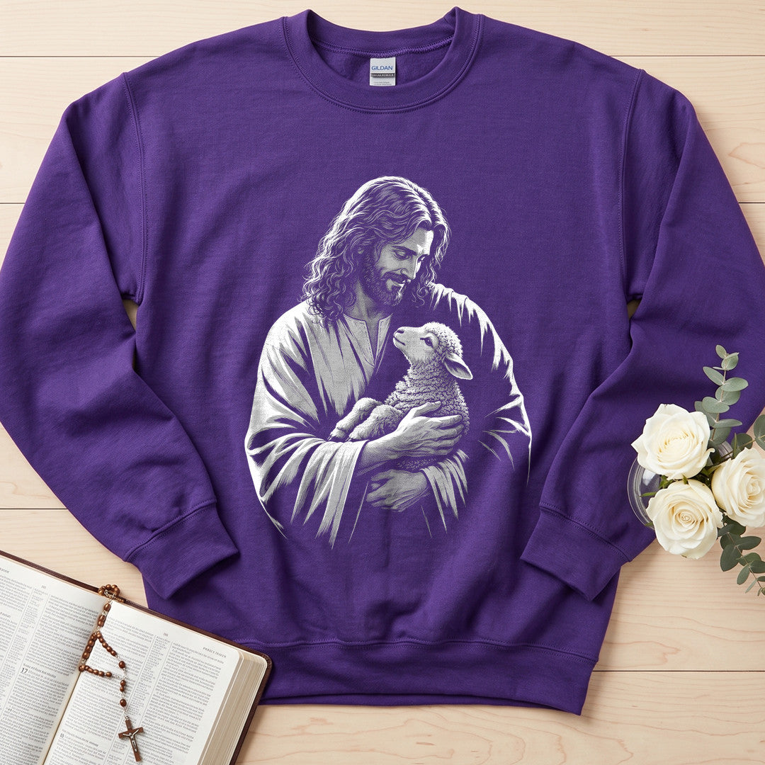 Jesus And Sheep 04