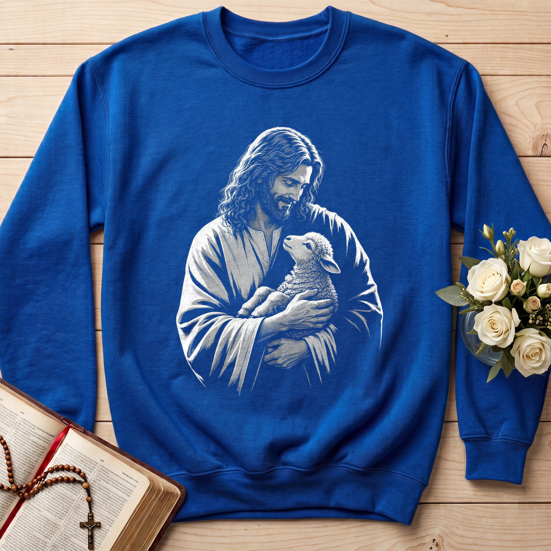 Jesus And Sheep 04