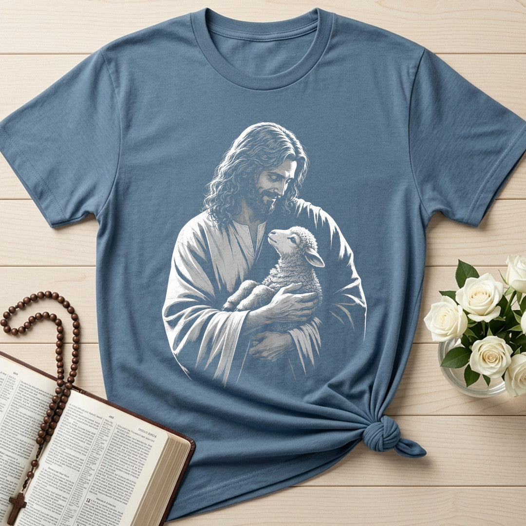 Jesus And Sheep 04