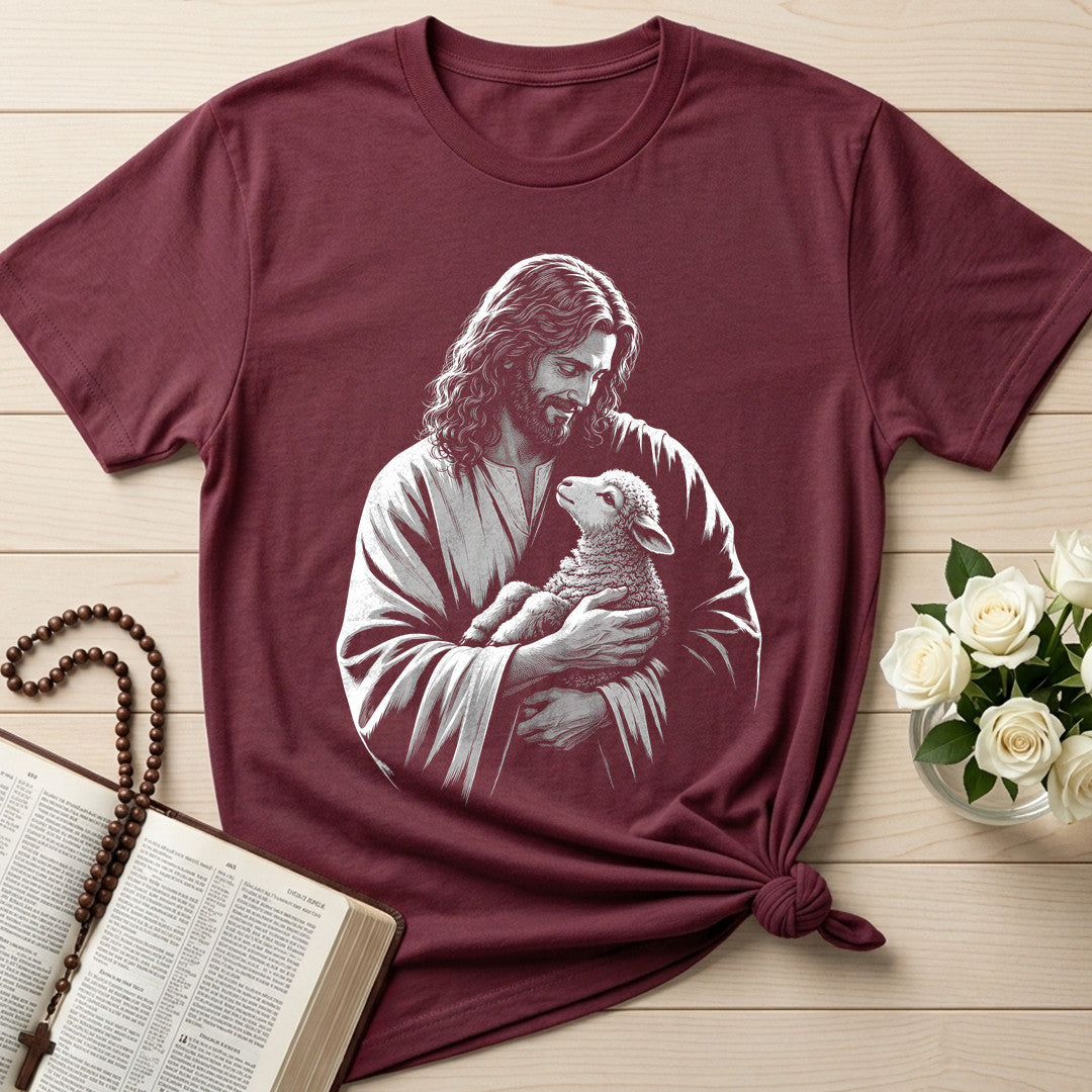 Jesus And Sheep 04