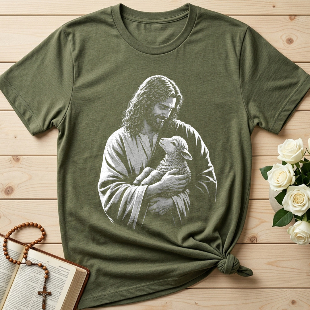 Jesus And Sheep 04