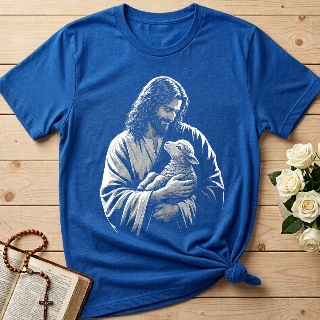 Jesus And Sheep 04