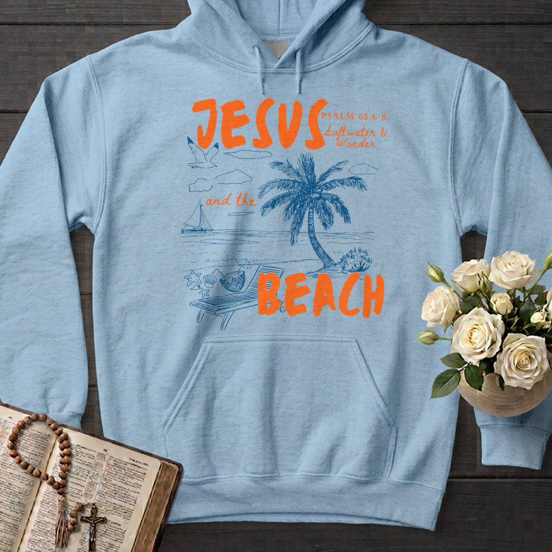 Jesus And The Beach Psalm 65.6-8 01