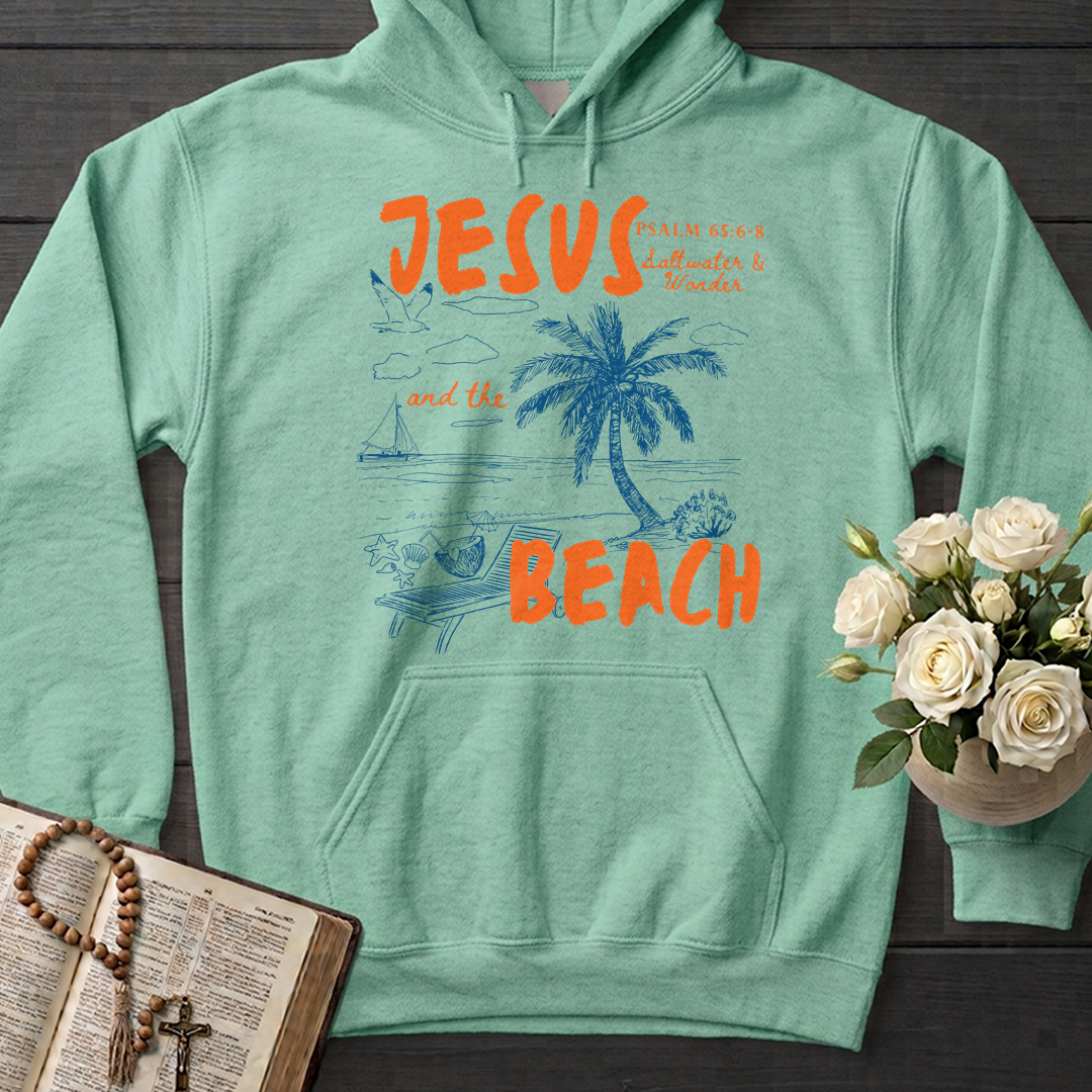 Jesus And The Beach Psalm 65.6-8 01