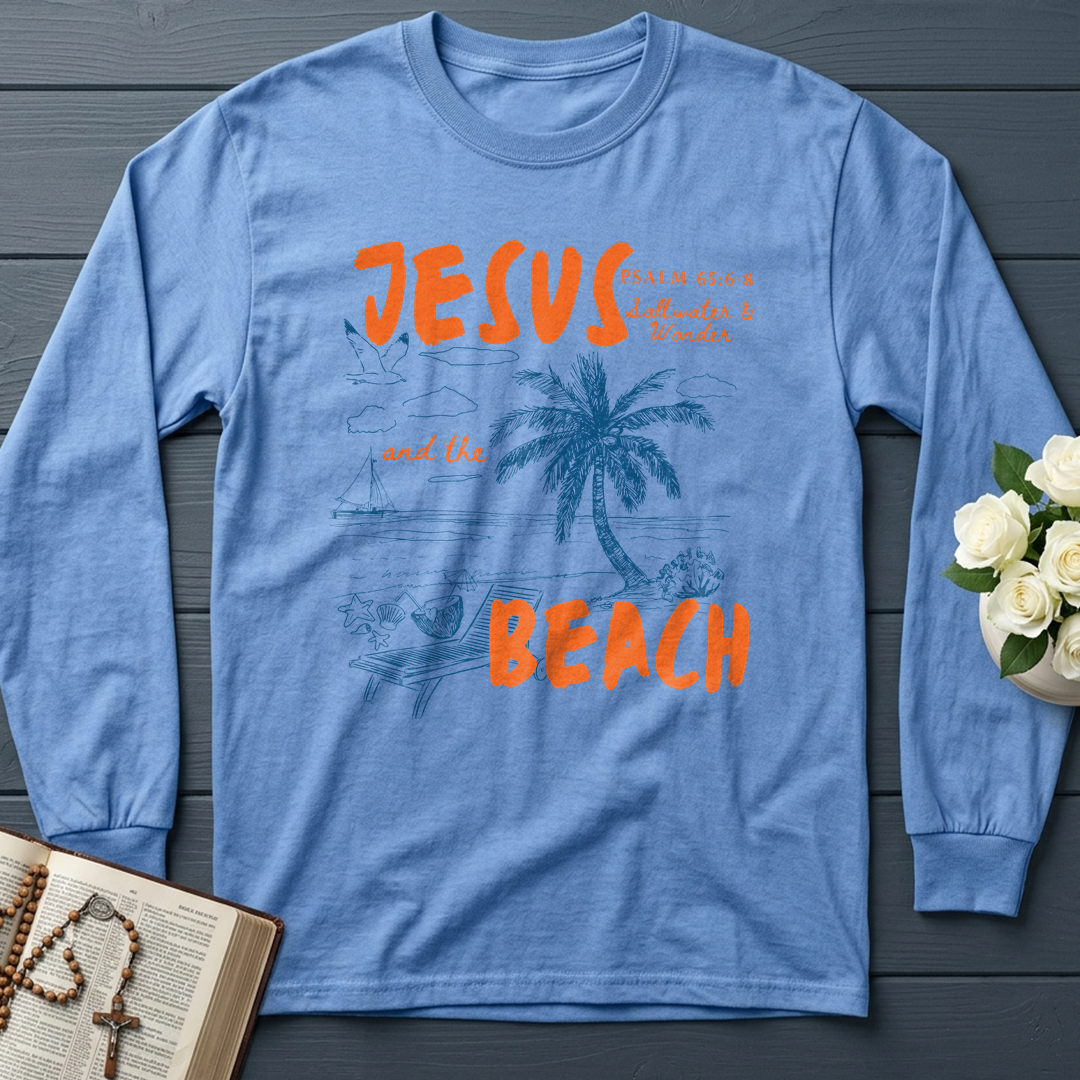 Jesus And The Beach Psalm 65.6-8 01