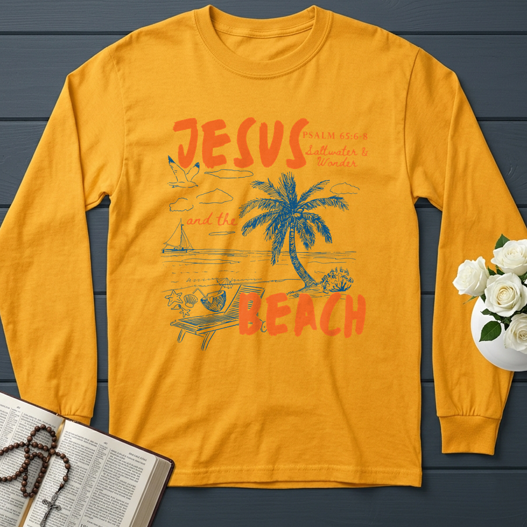 Jesus And The Beach Psalm 65.6-8 01