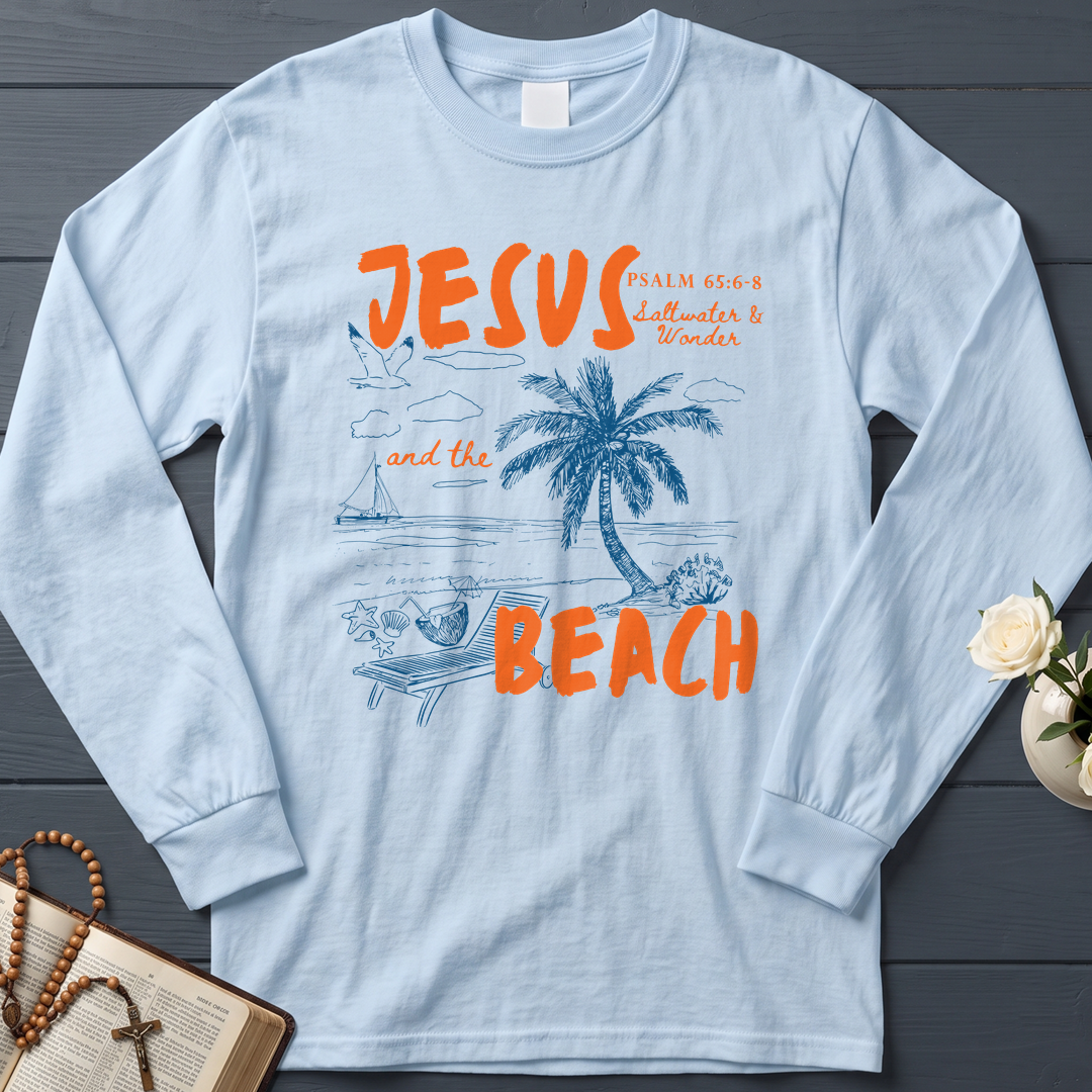 Jesus And The Beach Psalm 65.6-8 01