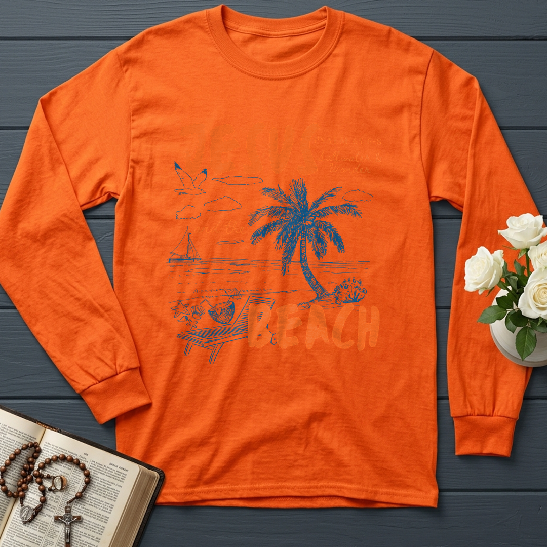 Jesus And The Beach Psalm 65.6-8 01