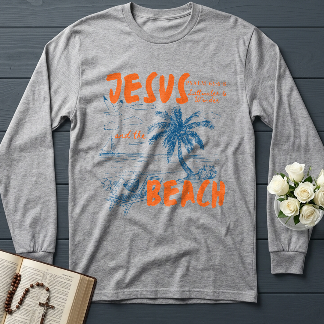 Jesus And The Beach Psalm 65.6-8 01