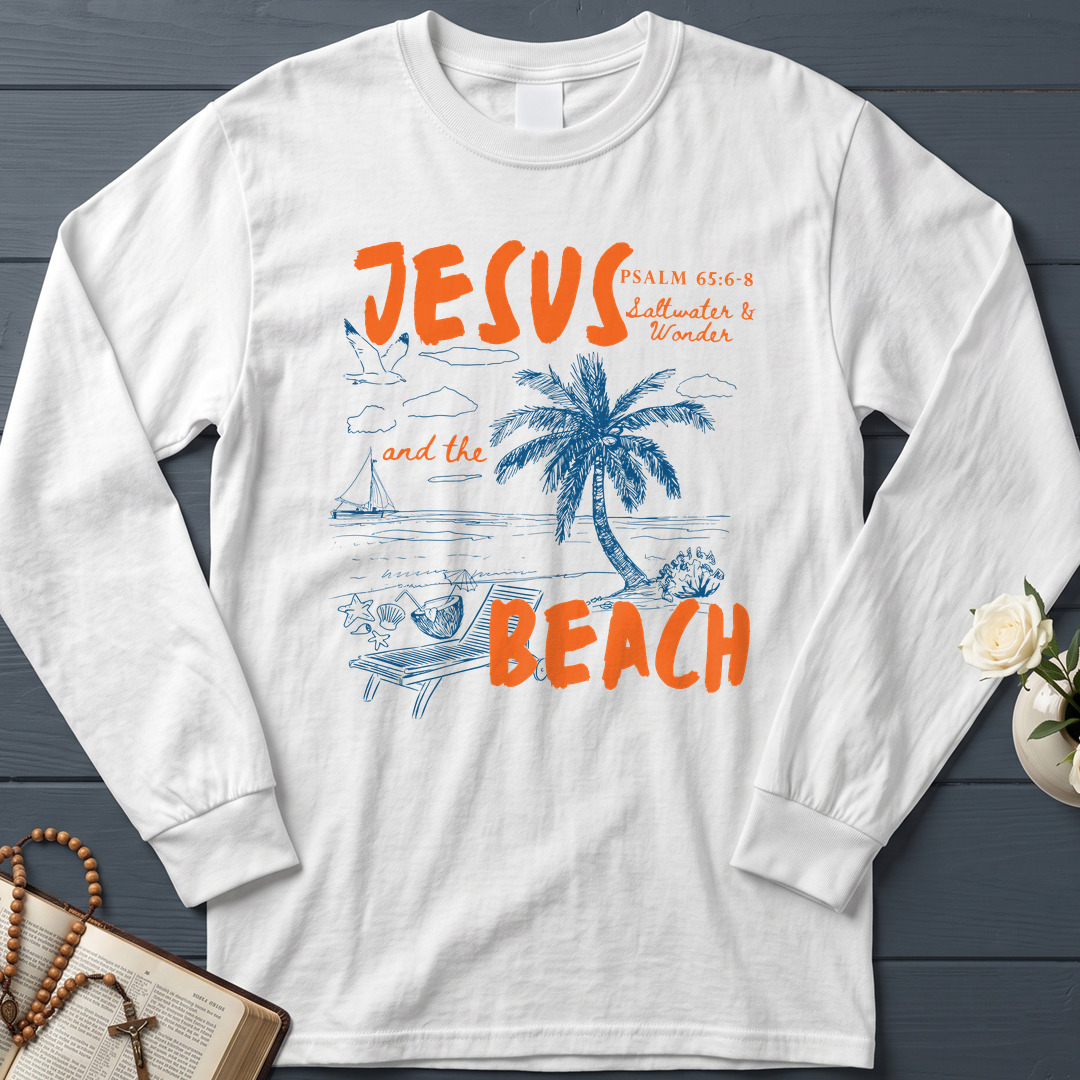Jesus And The Beach Psalm 65.6-8 01