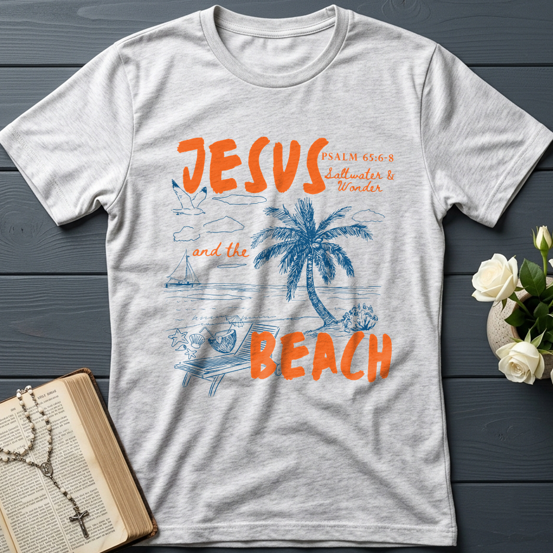 Jesus And The Beach Psalm 65.6-8 01
