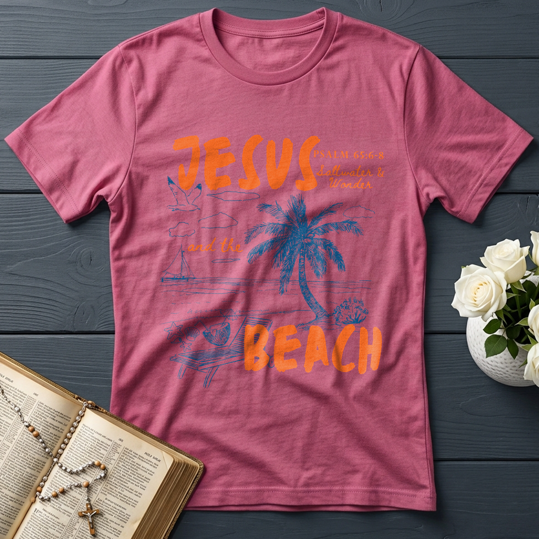 Jesus And The Beach Psalm 65.6-8 01