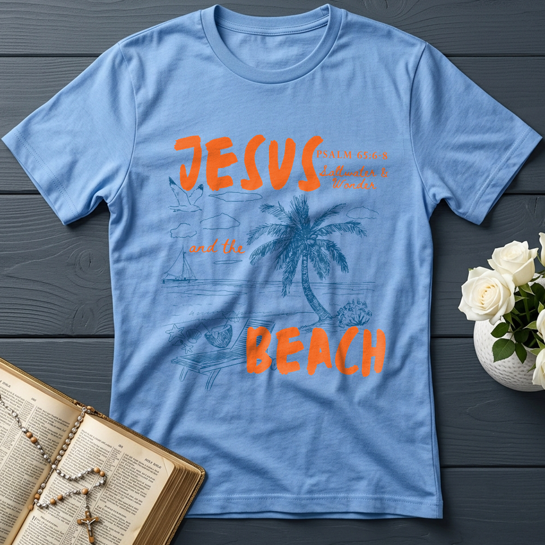 Jesus And The Beach Psalm 65.6-8 01
