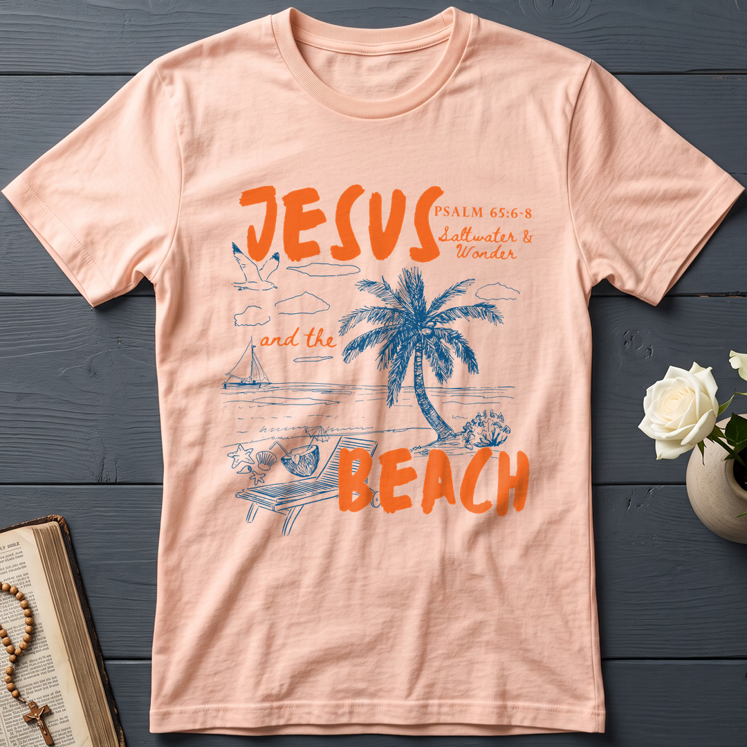 Jesus And The Beach Psalm 65.6-8 01