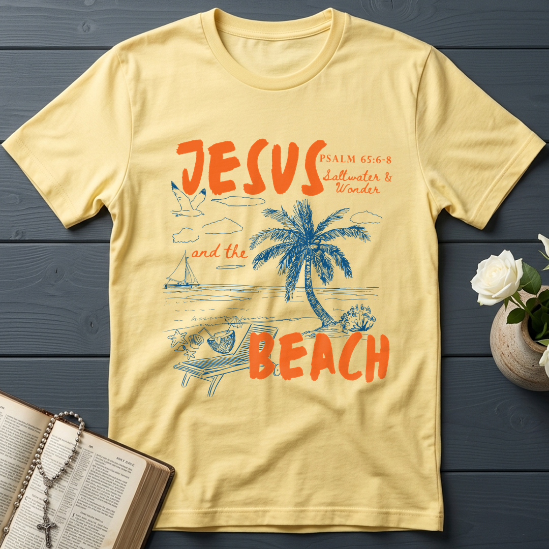 Jesus And The Beach Psalm 65.6-8 01
