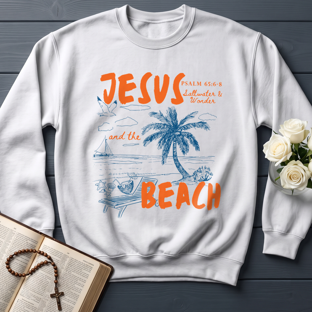 Jesus And The Beach Psalm 65.6-8 01