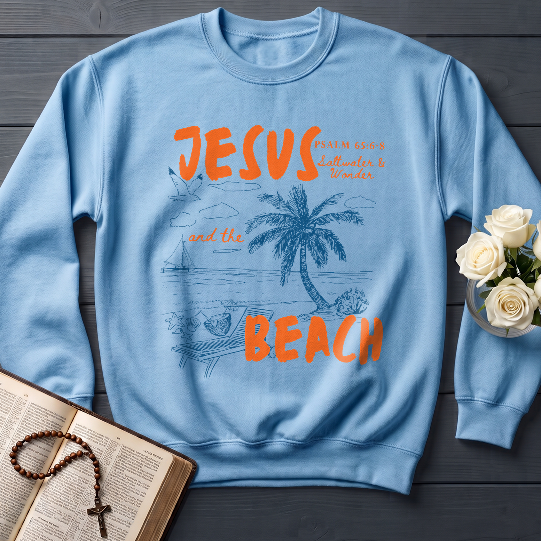 Jesus And The Beach Psalm 65.6-8 01