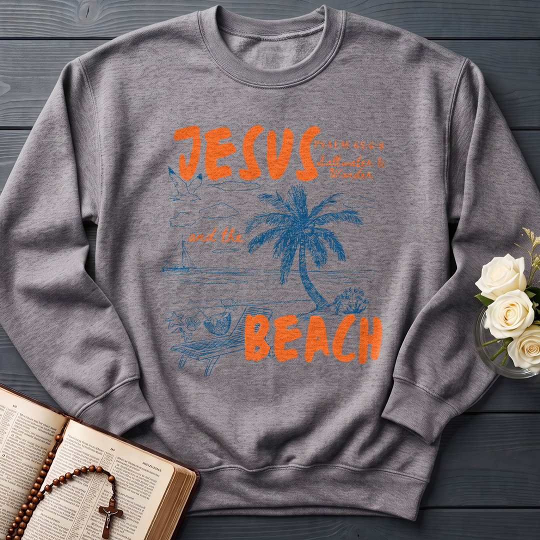 Jesus And The Beach Psalm 65.6-8 01