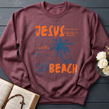 Jesus And The Beach Psalm 65.6-8 01