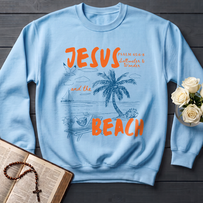 Jesus And The Beach Psalm 65.6-8 01