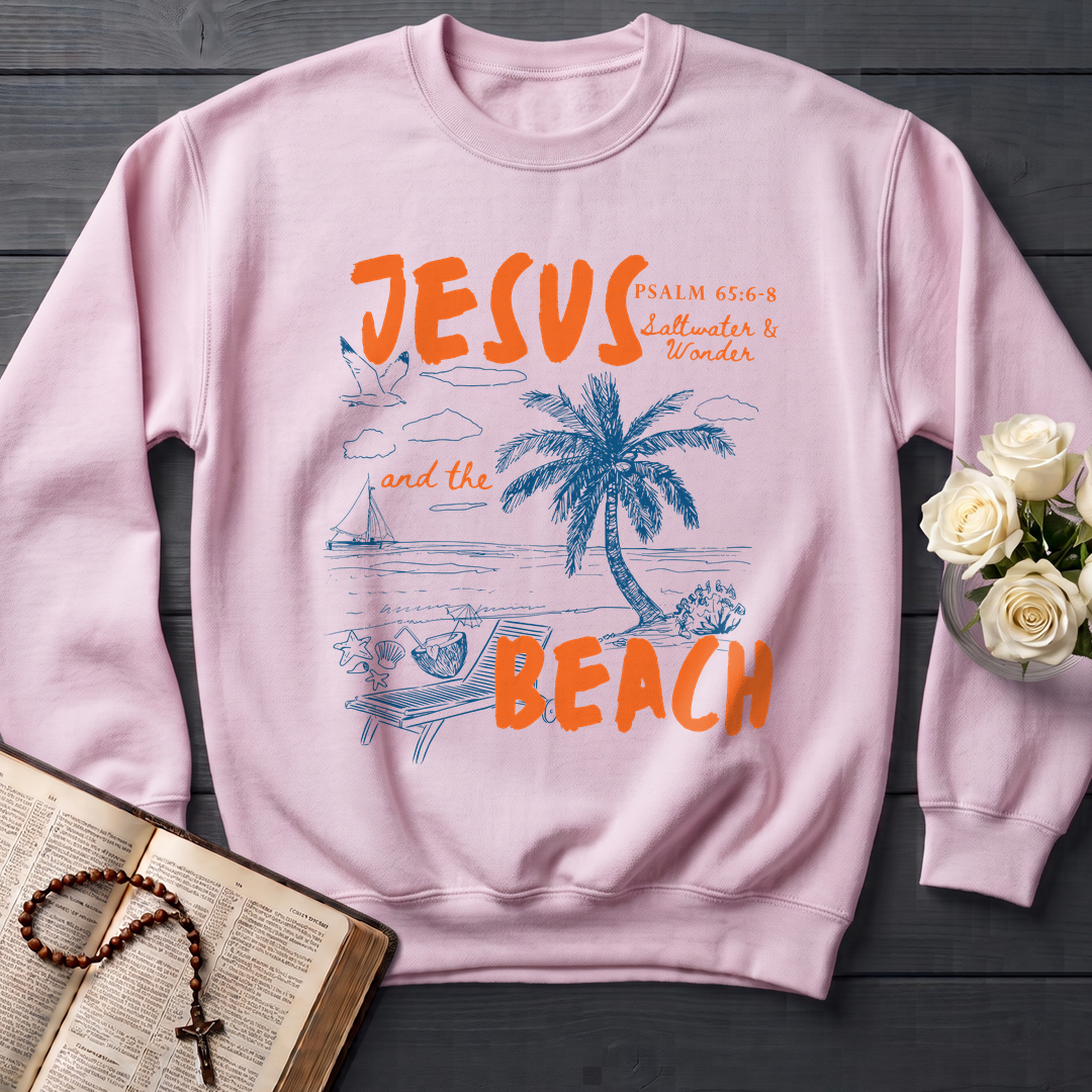 Jesus And The Beach Psalm 65.6-8 01
