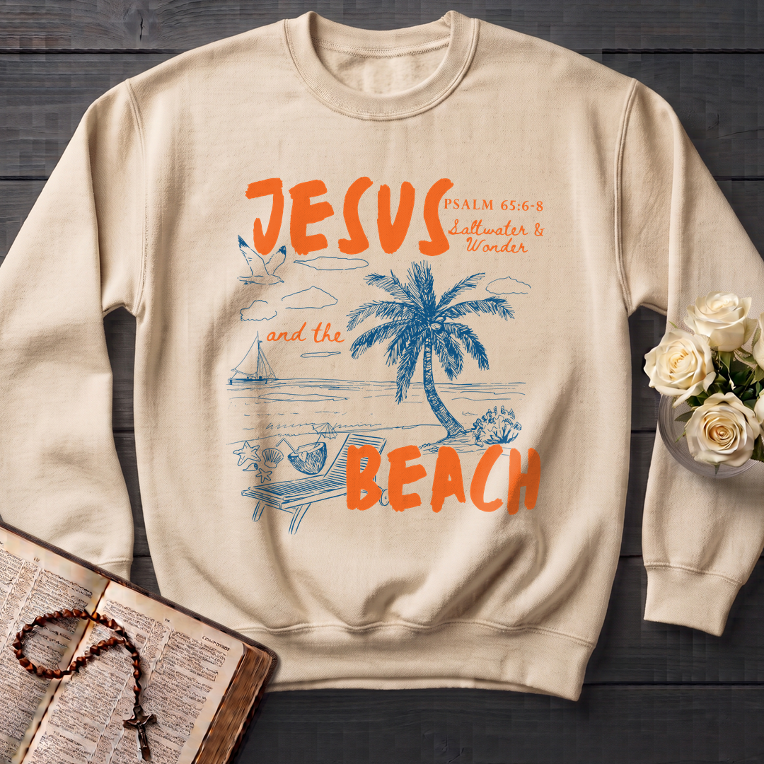 Jesus And The Beach Psalm 65.6-8 01